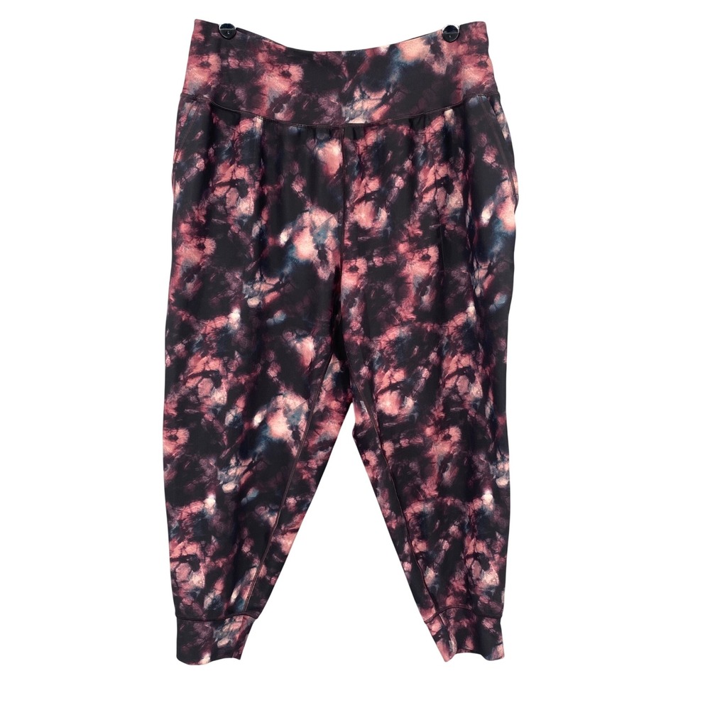 Old Navy Active Tie‎ Dye Jogger Pants Size 2X Pink Black Blue Athletic